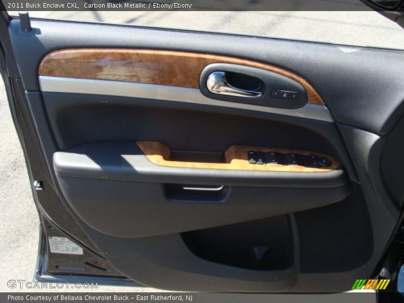 Carbon Black Metallic / Ebony/Ebony 2011 Buick Enclave CXL