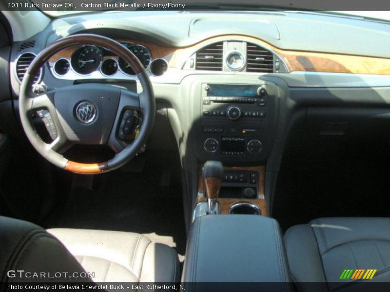 Carbon Black Metallic / Ebony/Ebony 2011 Buick Enclave CXL