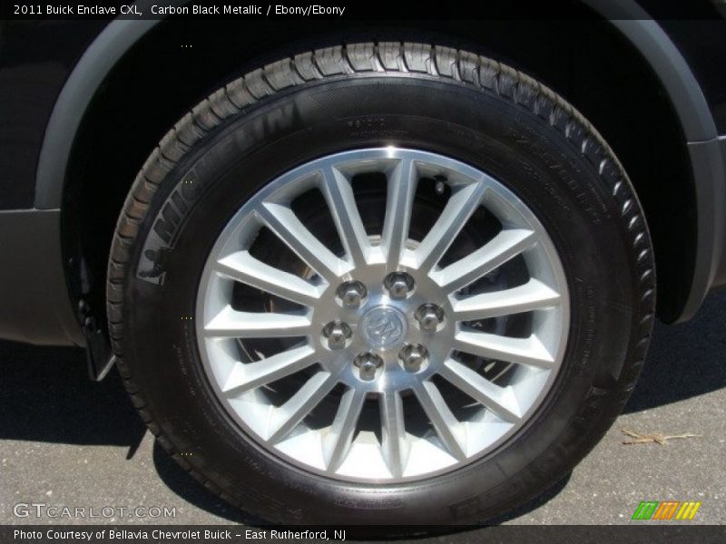 Carbon Black Metallic / Ebony/Ebony 2011 Buick Enclave CXL