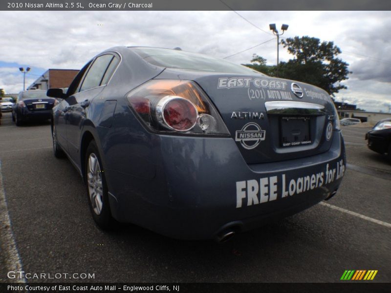 Ocean Gray / Charcoal 2010 Nissan Altima 2.5 SL