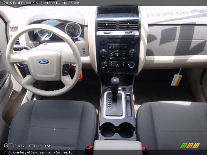 Steel Blue Metallic / Stone 2010 Ford Escape XLS