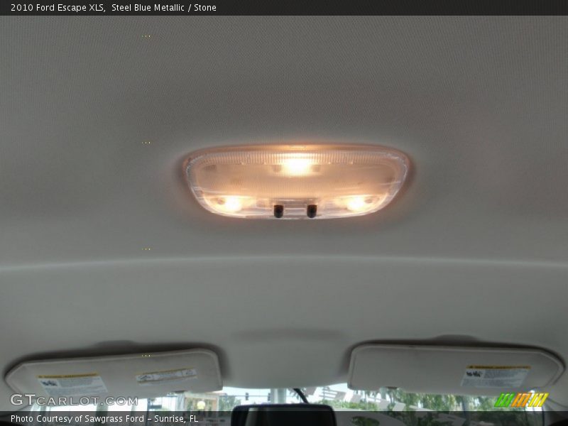 Steel Blue Metallic / Stone 2010 Ford Escape XLS