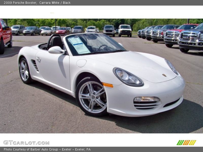Front 3/4 View of 2009 Boxster 