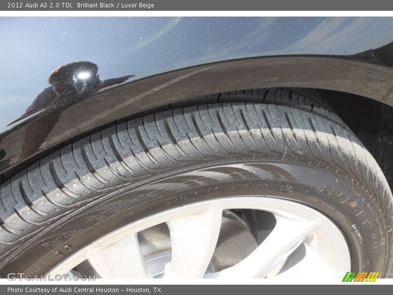 Brilliant Black / Luxor Beige 2012 Audi A3 2.0 TDI