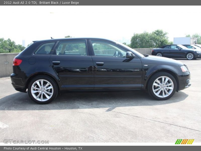 Brilliant Black / Luxor Beige 2012 Audi A3 2.0 TDI