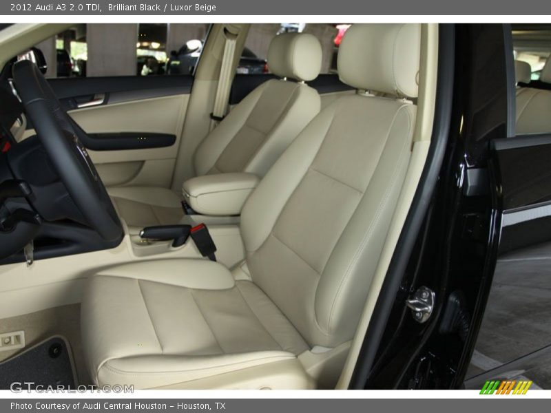 Brilliant Black / Luxor Beige 2012 Audi A3 2.0 TDI