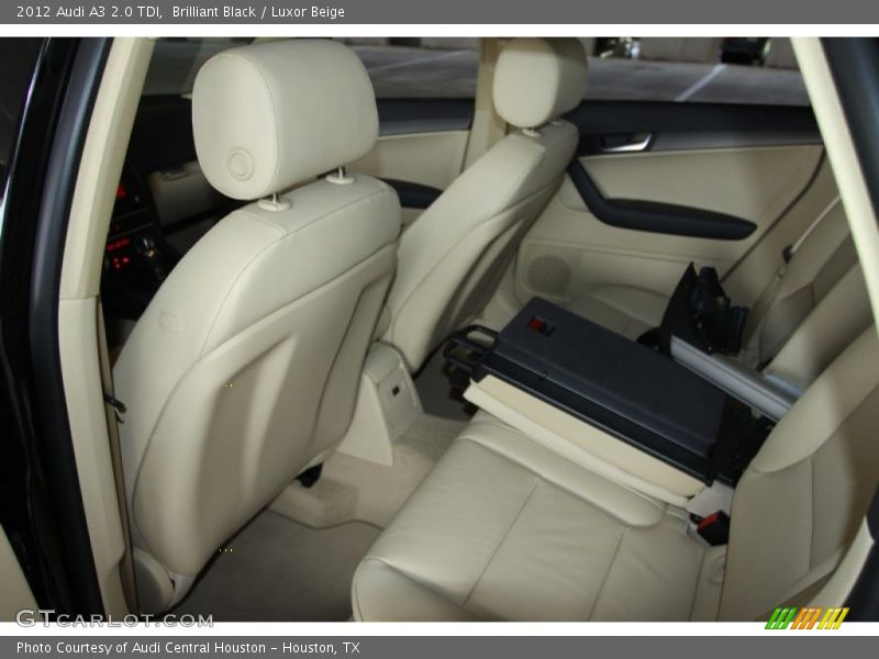 Brilliant Black / Luxor Beige 2012 Audi A3 2.0 TDI