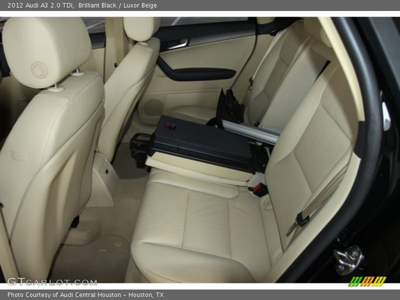 Brilliant Black / Luxor Beige 2012 Audi A3 2.0 TDI