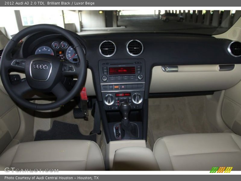 Brilliant Black / Luxor Beige 2012 Audi A3 2.0 TDI
