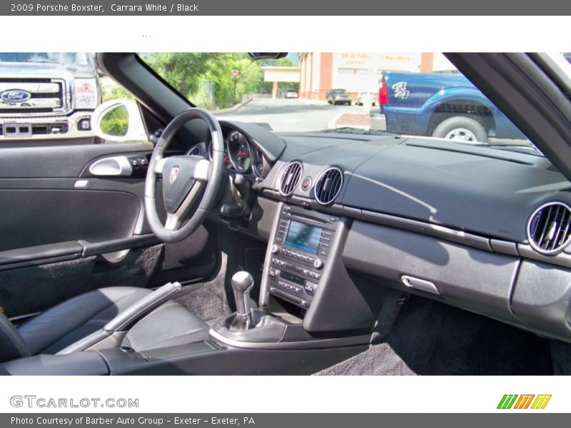 Dashboard of 2009 Boxster 