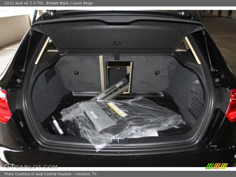 Brilliant Black / Luxor Beige 2012 Audi A3 2.0 TDI