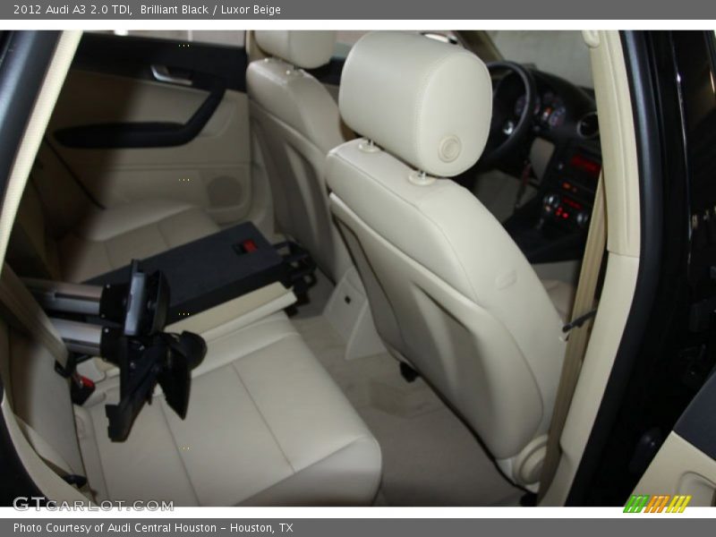 Brilliant Black / Luxor Beige 2012 Audi A3 2.0 TDI