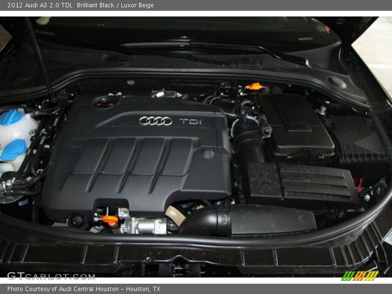 Brilliant Black / Luxor Beige 2012 Audi A3 2.0 TDI