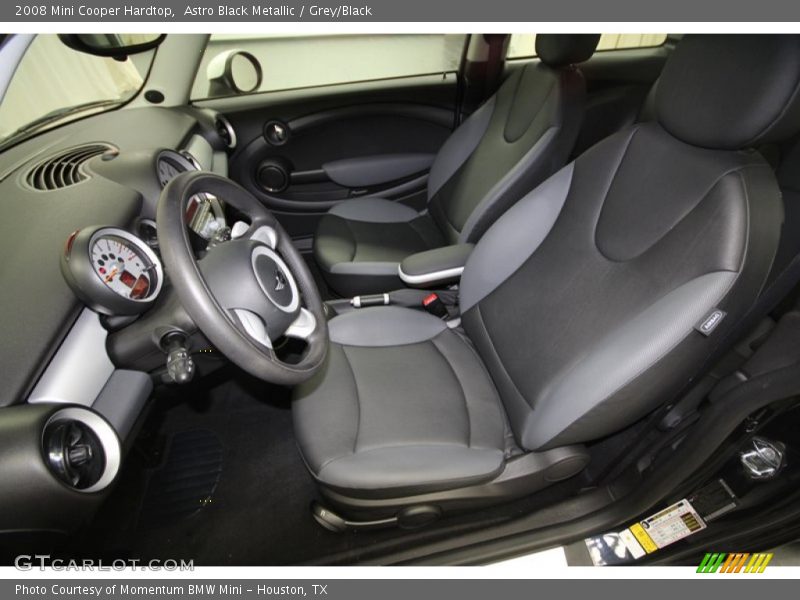 Astro Black Metallic / Grey/Black 2008 Mini Cooper Hardtop