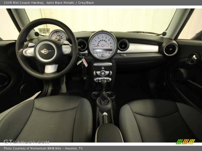 Astro Black Metallic / Grey/Black 2008 Mini Cooper Hardtop