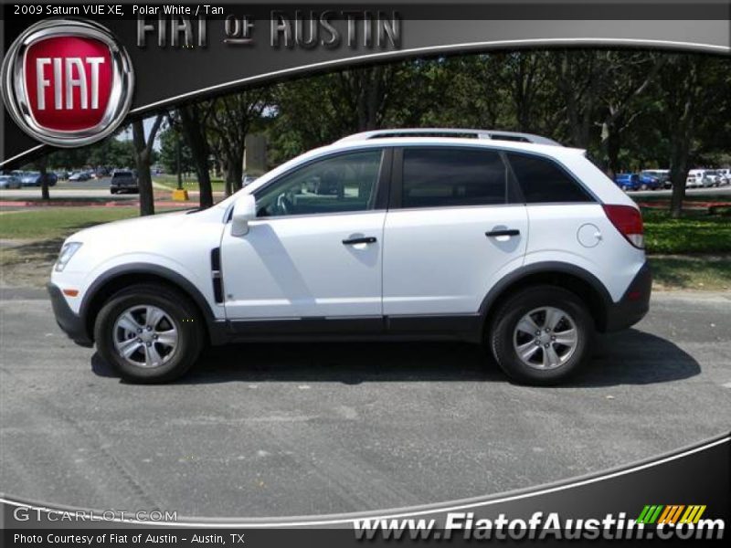 Polar White / Tan 2009 Saturn VUE XE