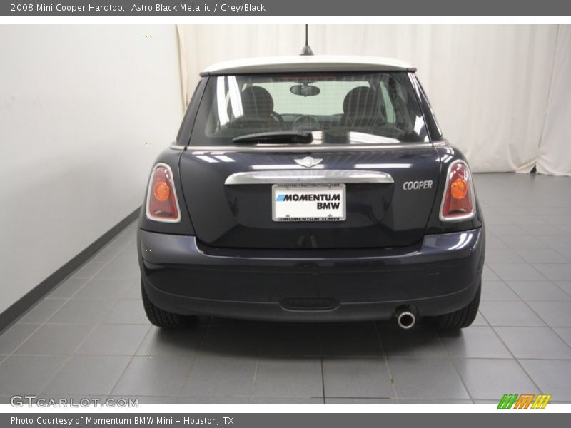 Astro Black Metallic / Grey/Black 2008 Mini Cooper Hardtop