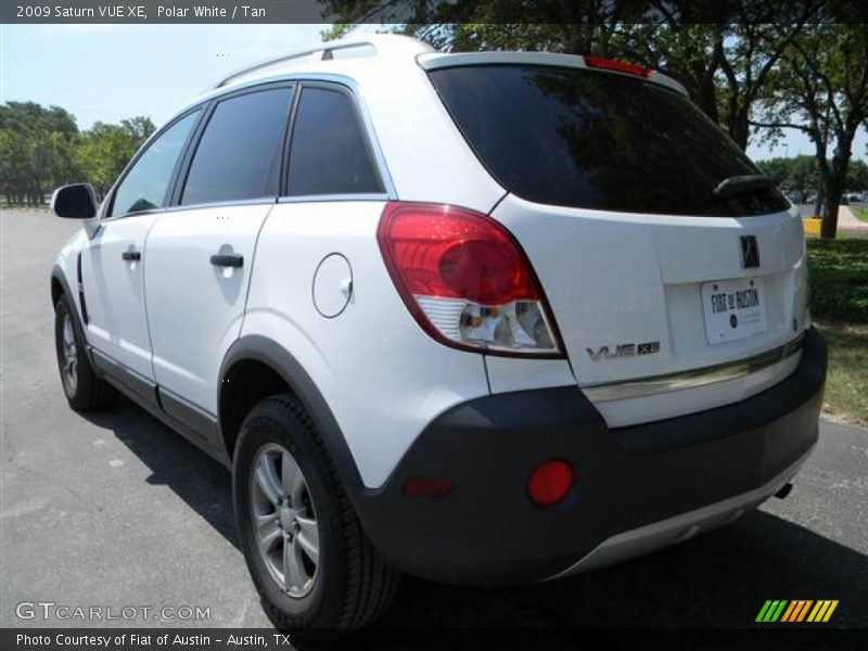 Polar White / Tan 2009 Saturn VUE XE