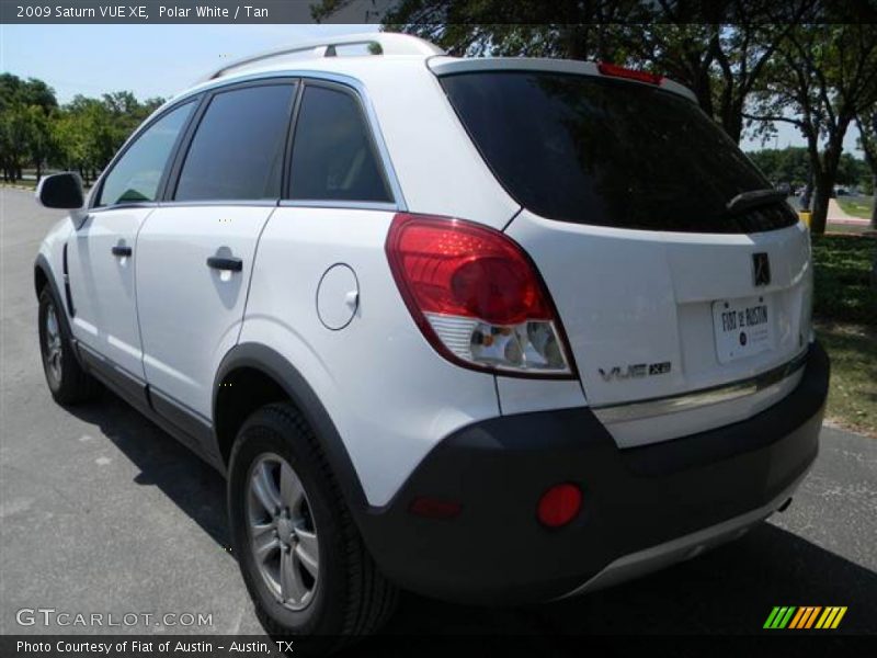 Polar White / Tan 2009 Saturn VUE XE