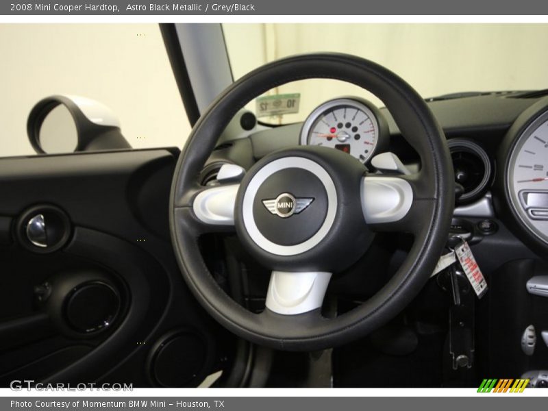 Astro Black Metallic / Grey/Black 2008 Mini Cooper Hardtop