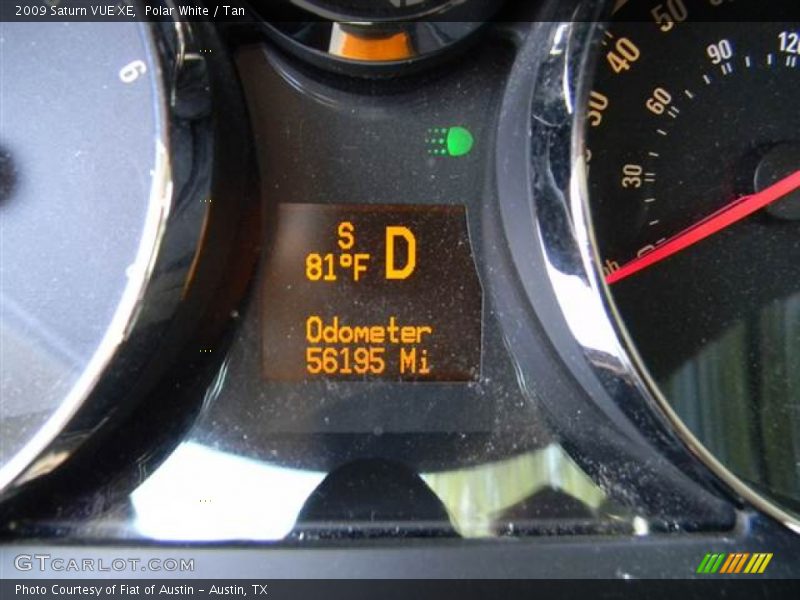 Polar White / Tan 2009 Saturn VUE XE