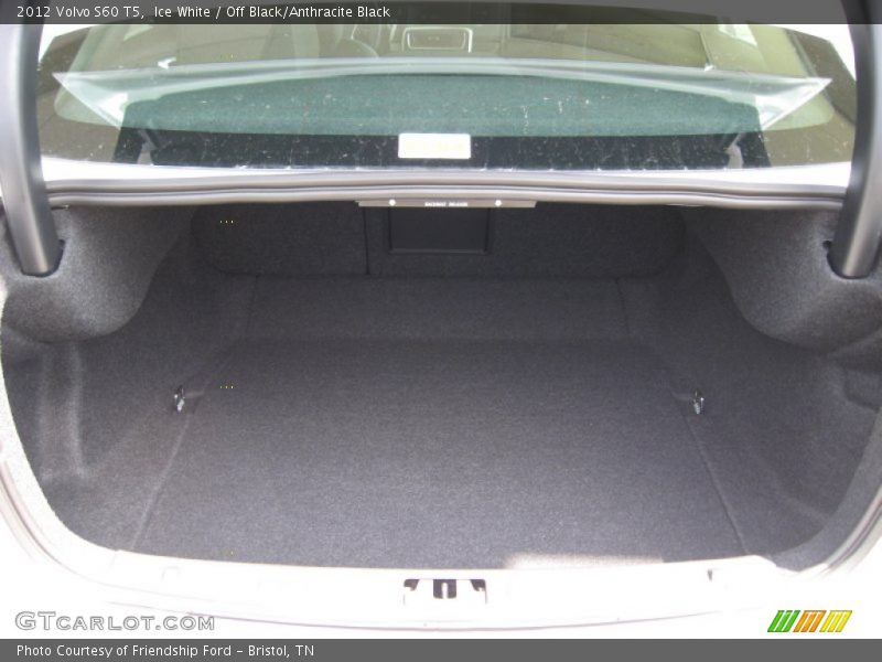 Ice White / Off Black/Anthracite Black 2012 Volvo S60 T5