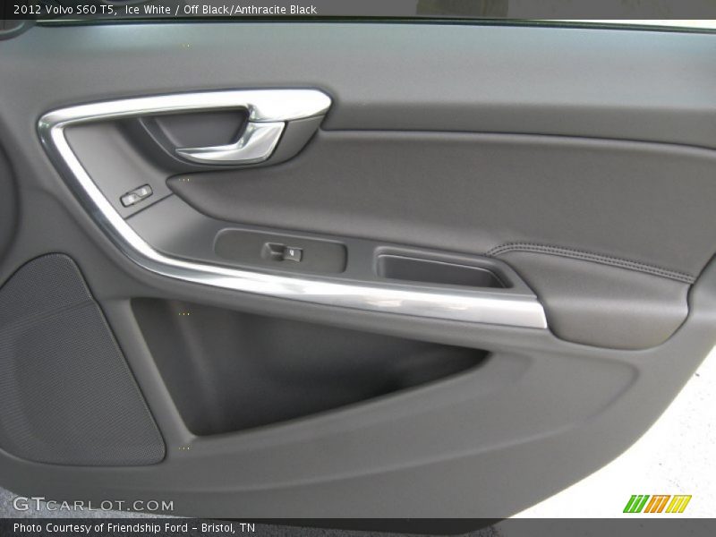 Ice White / Off Black/Anthracite Black 2012 Volvo S60 T5