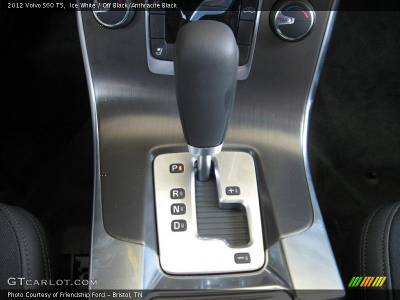 Ice White / Off Black/Anthracite Black 2012 Volvo S60 T5