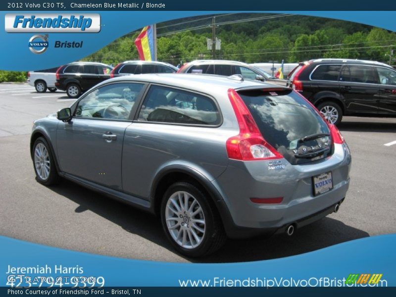 Chameleon Blue Metallic / Blonde 2012 Volvo C30 T5