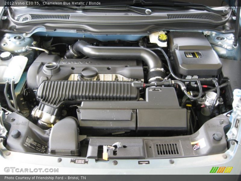  2012 C30 T5 Engine - 2.5 Liter Turbocharged DOHC 20-Valve VVT 5 Cylinder
