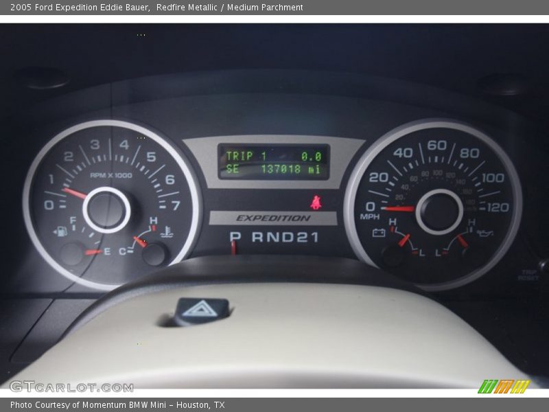 Redfire Metallic / Medium Parchment 2005 Ford Expedition Eddie Bauer