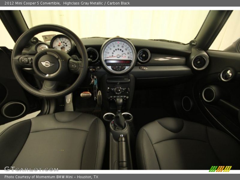 Highclass Gray Metallic / Carbon Black 2012 Mini Cooper S Convertible