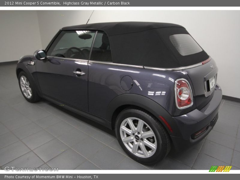 Highclass Gray Metallic / Carbon Black 2012 Mini Cooper S Convertible