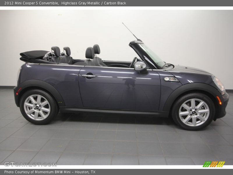 Highclass Gray Metallic / Carbon Black 2012 Mini Cooper S Convertible
