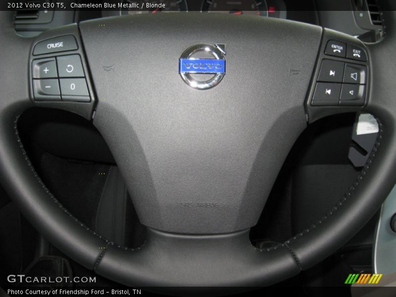 Chameleon Blue Metallic / Blonde 2012 Volvo C30 T5