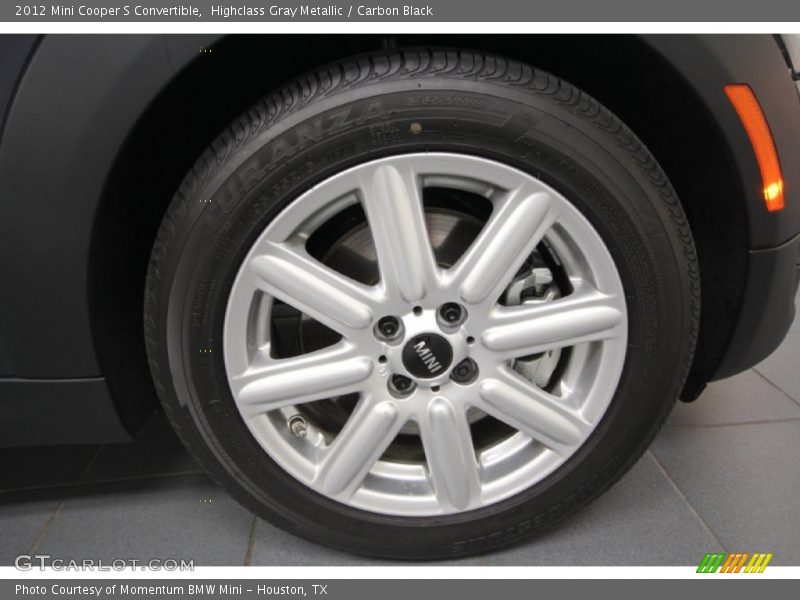Highclass Gray Metallic / Carbon Black 2012 Mini Cooper S Convertible