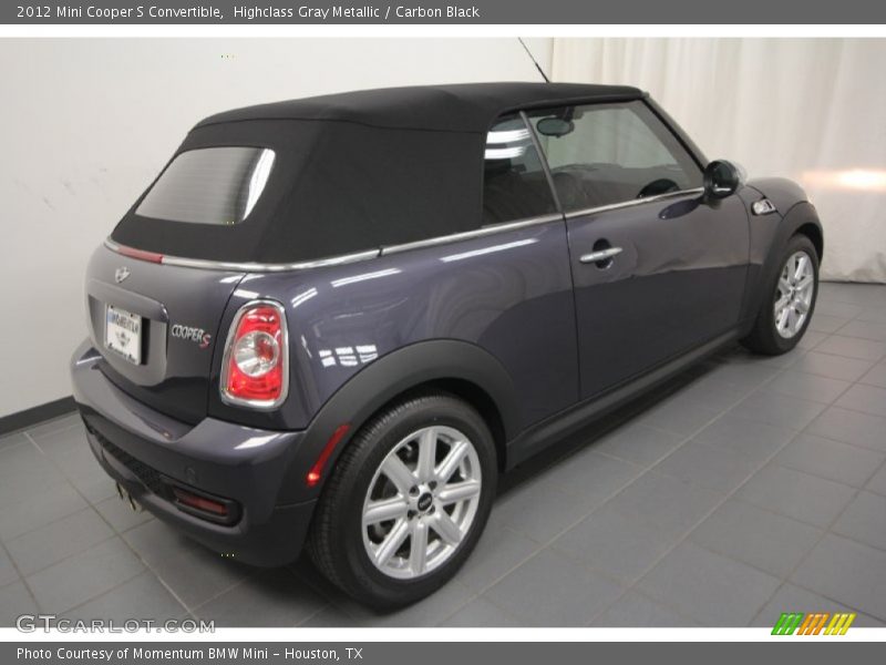 Highclass Gray Metallic / Carbon Black 2012 Mini Cooper S Convertible