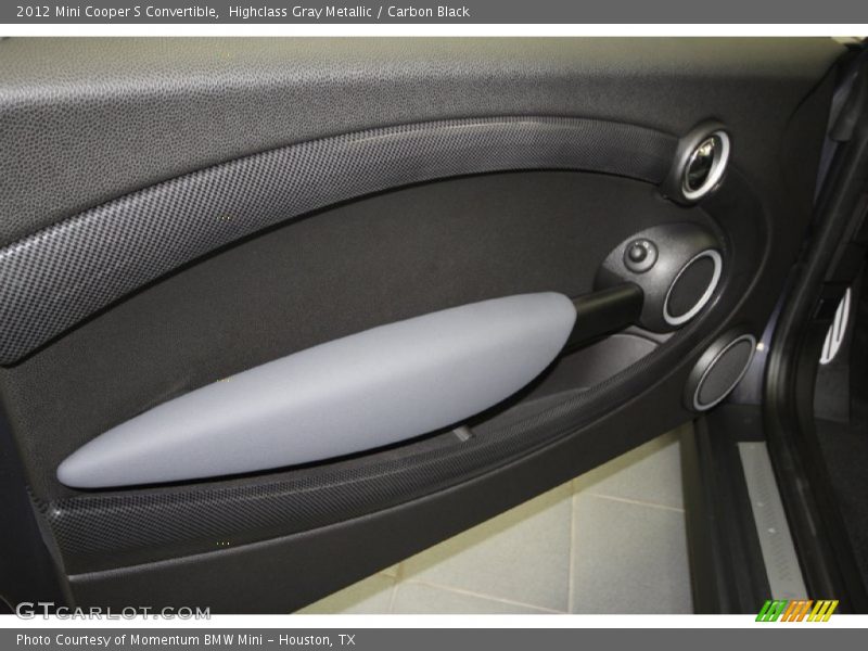 Highclass Gray Metallic / Carbon Black 2012 Mini Cooper S Convertible