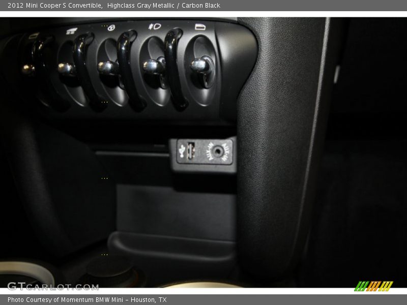Highclass Gray Metallic / Carbon Black 2012 Mini Cooper S Convertible
