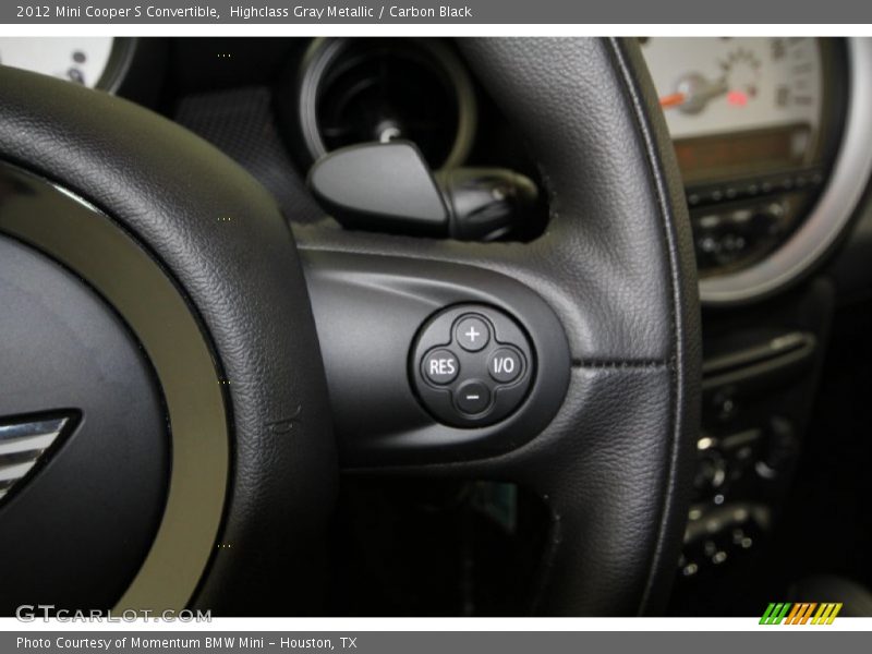 Highclass Gray Metallic / Carbon Black 2012 Mini Cooper S Convertible