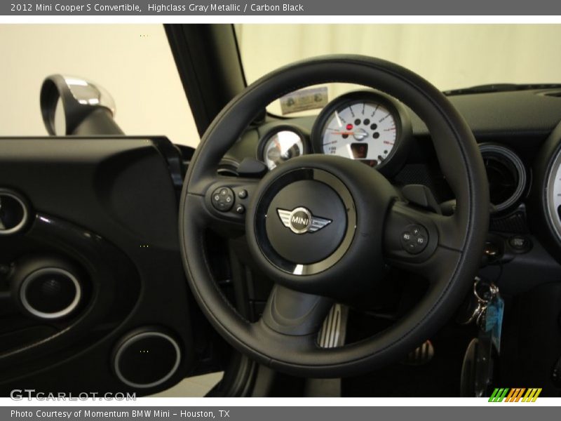 Highclass Gray Metallic / Carbon Black 2012 Mini Cooper S Convertible