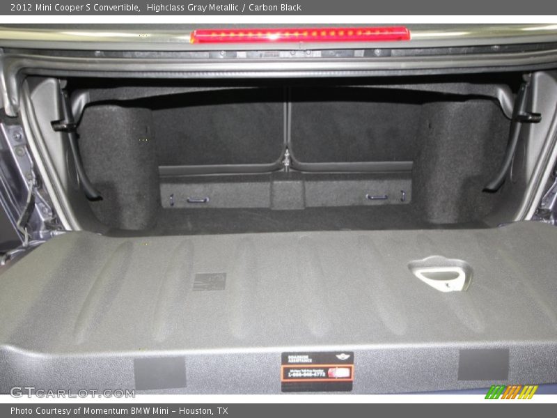 Highclass Gray Metallic / Carbon Black 2012 Mini Cooper S Convertible