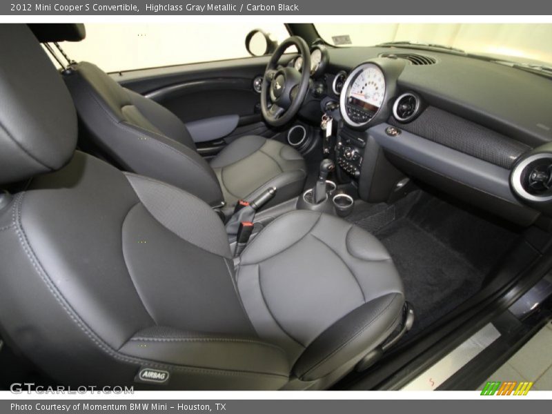 Highclass Gray Metallic / Carbon Black 2012 Mini Cooper S Convertible