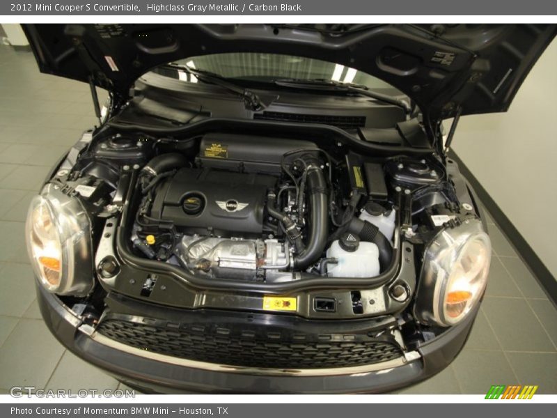 Highclass Gray Metallic / Carbon Black 2012 Mini Cooper S Convertible