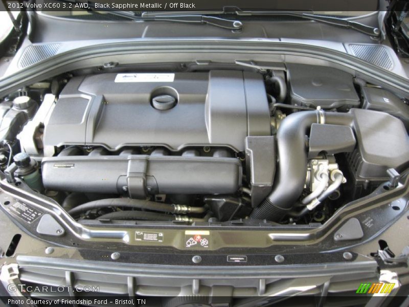  2012 XC60 3.2 AWD Engine - 3.2 Liter DOHC 24-Valve VVT Inline 6 Cylinder