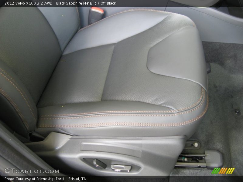 Front Seat of 2012 XC60 3.2 AWD