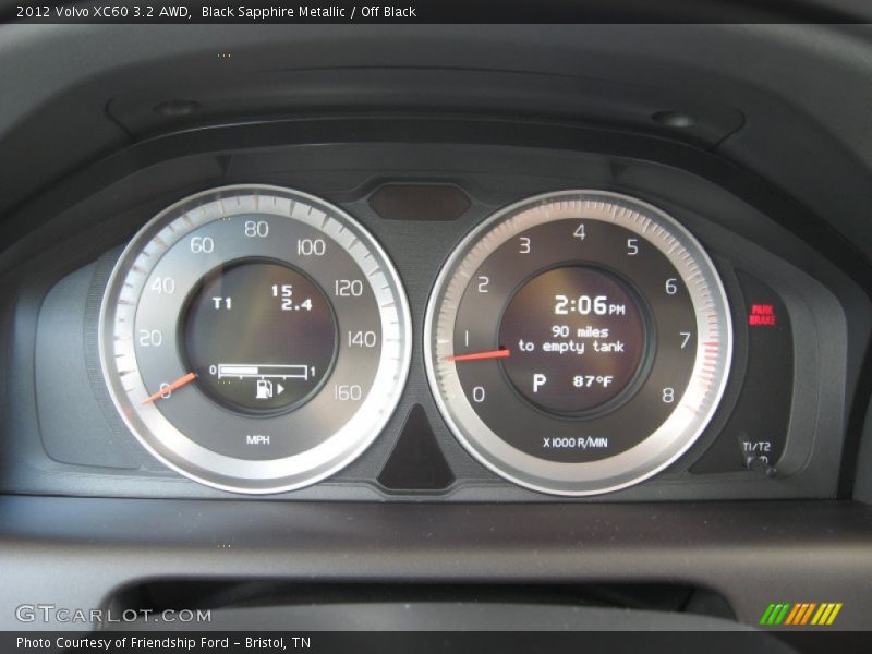  2012 XC60 3.2 AWD 3.2 AWD Gauges