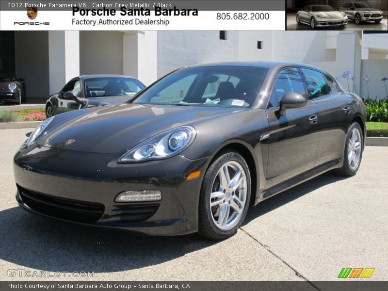 Carbon Grey Metallic / Black 2012 Porsche Panamera V6