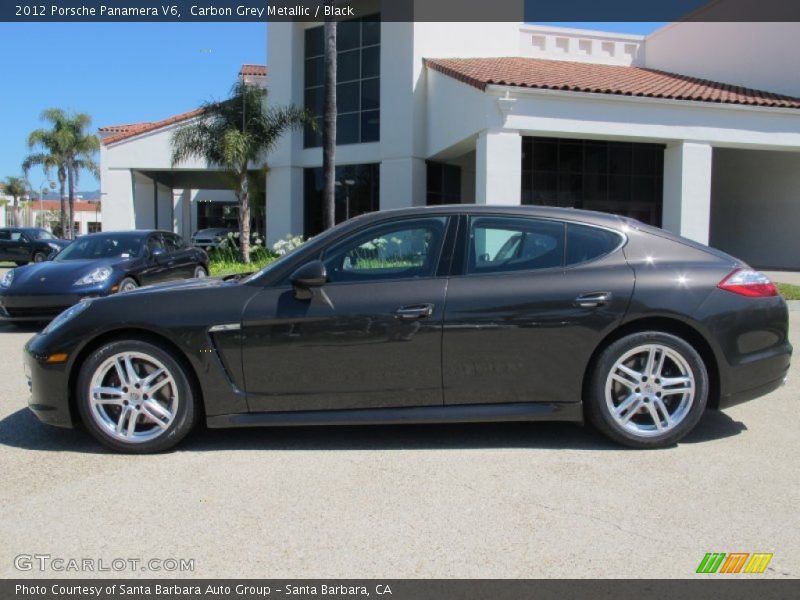 Carbon Grey Metallic / Black 2012 Porsche Panamera V6