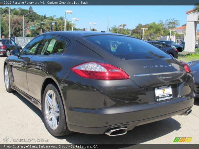 Carbon Grey Metallic / Black 2012 Porsche Panamera V6
